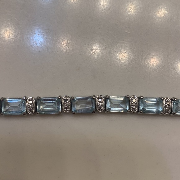 COPY - Matching tennis bracelet and earrings - Picture 2 of 5